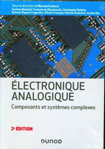 Electronique analogique : composants et systèmes complexes