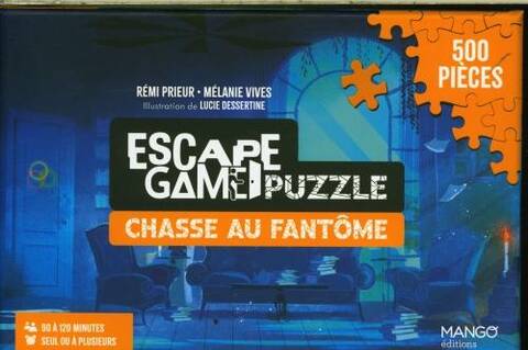 Escape game puzzle : chasse au fantôme