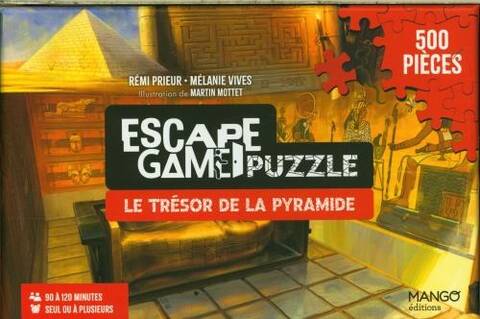 Escape game puzzle : le trésor de la pyramide