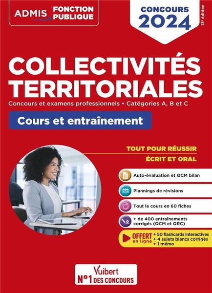 Collectivites Territoriales: Concours et Examens Professionnels;