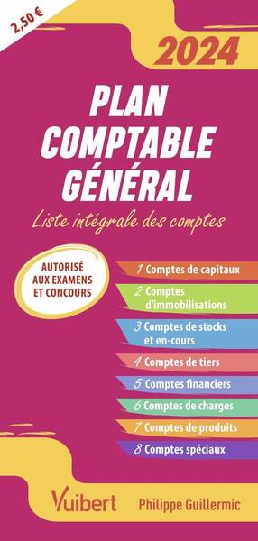 Fast & Curious; Plan Comptable General: Liste Integrale des Comptes