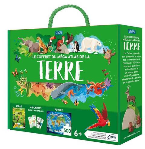 Le Coffret du Mega Atlas de la Terre (Edition 2023)