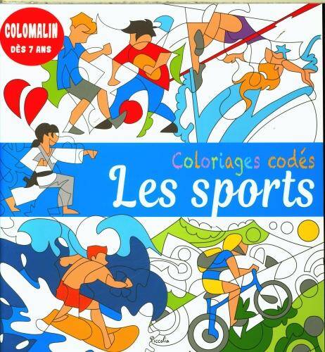 Coloriages codés : les sports