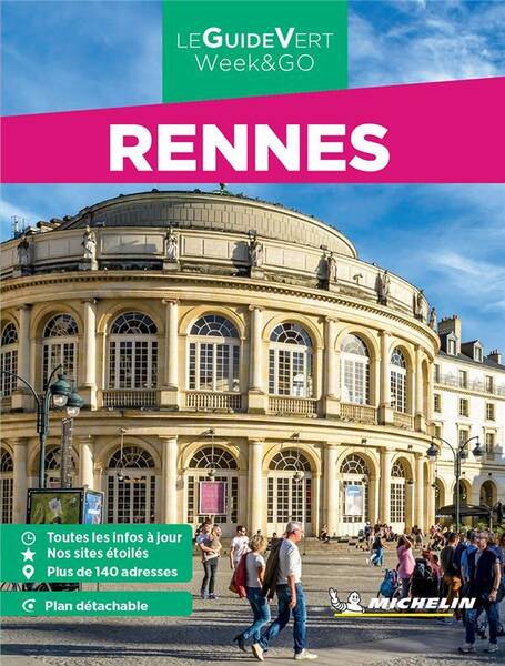 Le Guide Vert Week&go ; Rennes (Edition 2024)