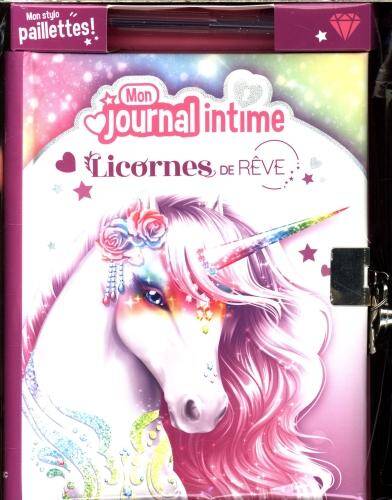 Mon journal intime licornes