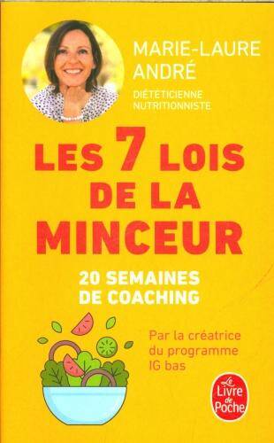 Les 7 lois de la minceur : 20 semaines de coaching