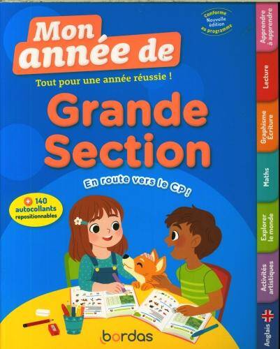 Mon année de grande section : tout pour une année réussie !