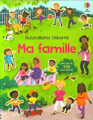 Ma famille : premiers autocollants : dès 3 ans