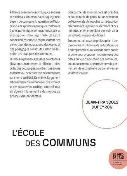 L'Ecole des Communs