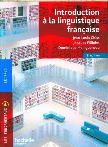 Introduction à la linguistique française