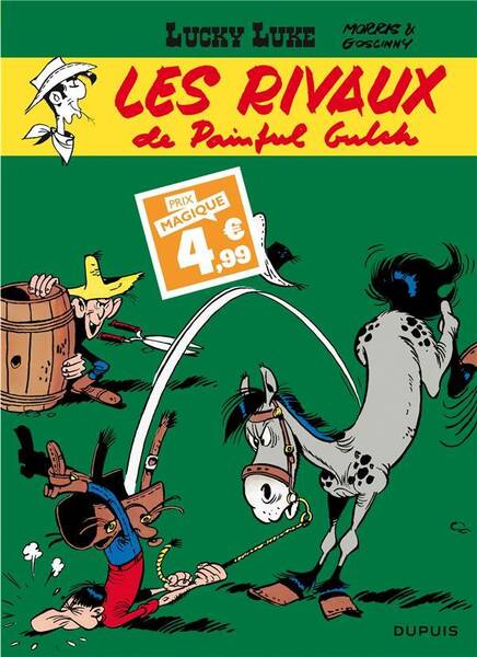 Lucky Luke Tome 19 ; les Rivaux de Painful Gulch