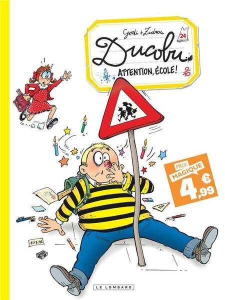 L'Eleve Ducobu Tome 24 ; Attention, Ecole !