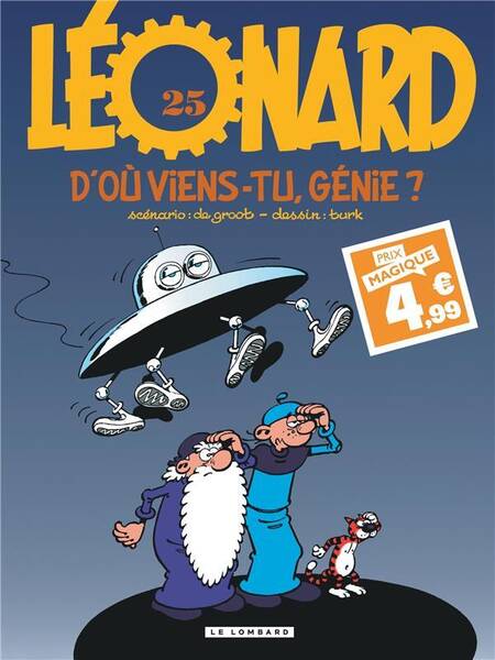 Leonard Tome 25 ; D'Ou Viens-Tu Genie ?