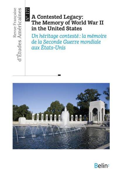 Revue Francaise D Etudes Americaines N.177; un Heritage Conteste: La