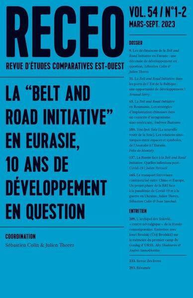 Revue Receo Revue D Etudes Comparatives Est Oues N.54; la Belt And