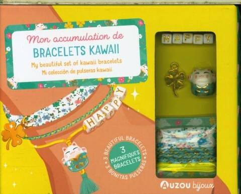 Mon accumulation de bracelets kawaii