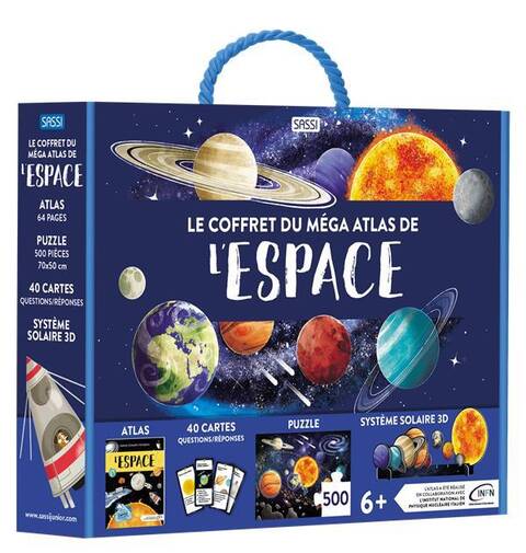 Le Coffret du Mega Atlas de l'Espace (Edition 2024)