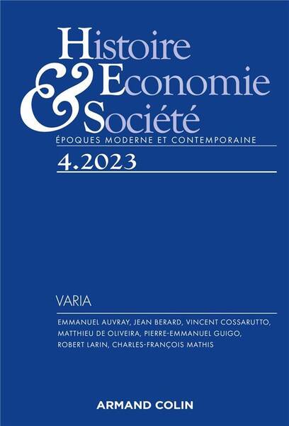 Histoire, economie et societe 4