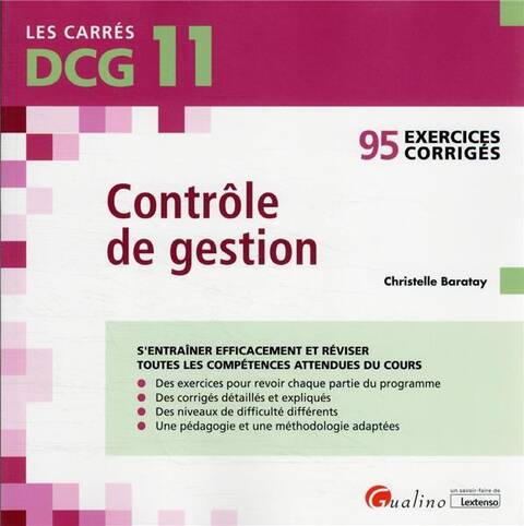 Dcg 11 Controle de Gestion : 95 Exercices Corriges (8e Edition)