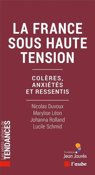 LA FRANCE SOUS HAUTE TENSION : COLERES, ANXIETES ET RESSENTIS