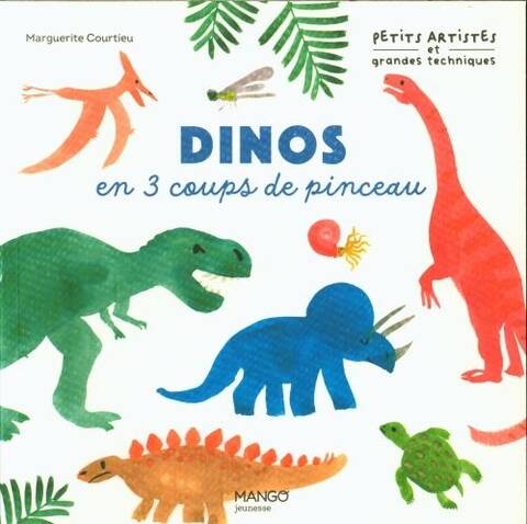 Dinos en 3 coups de pinceau