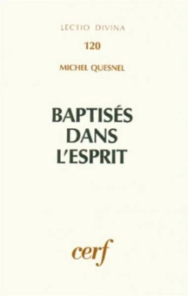 Baptises Dans l'Esprit