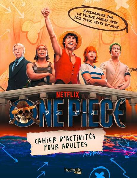 One Piece Netflix : cahier d'activités pour adultes