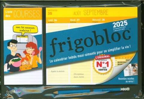 Frigobloc hebdomadaire 2025
