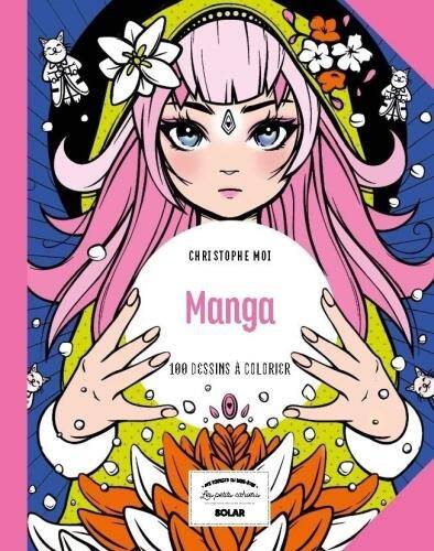 Manga : 100 dessins à colorier