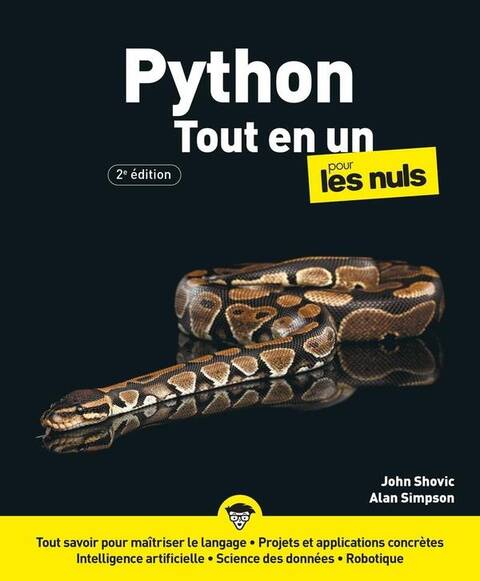 Python tout en un pour les nuls 2e