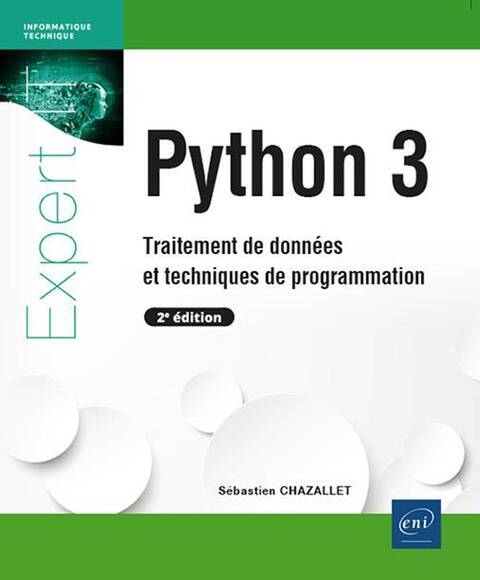 Python 3 : TRaitement de données et techniques de programmation