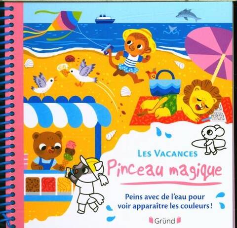 Pinceau magique : les vacances