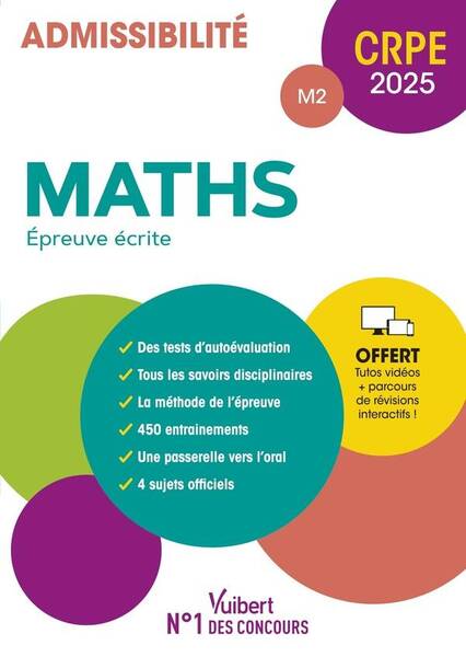 Manuel Crpe; Maths Epreuve Ecrite M2: Manuel + Parcours de Revisions