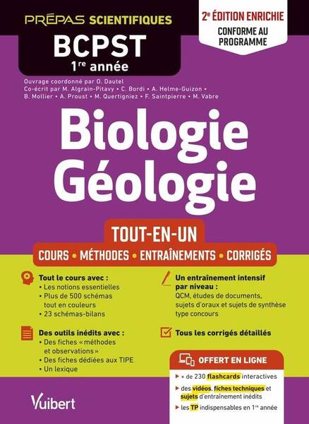 Biologie Geologie: Bcpst 1re Annee; 2e Edition Conforme au Nouveau