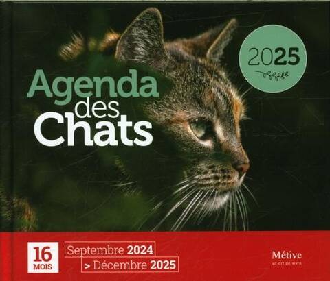 Agenda des chats 2025
