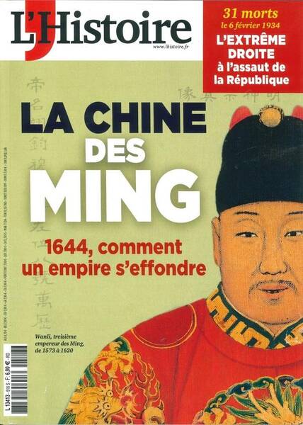 L'Histoire N 516 : La Chine des Ming - Fevrier 2024