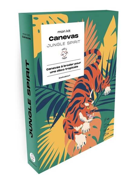 Mon kit canevas : jungle spirit