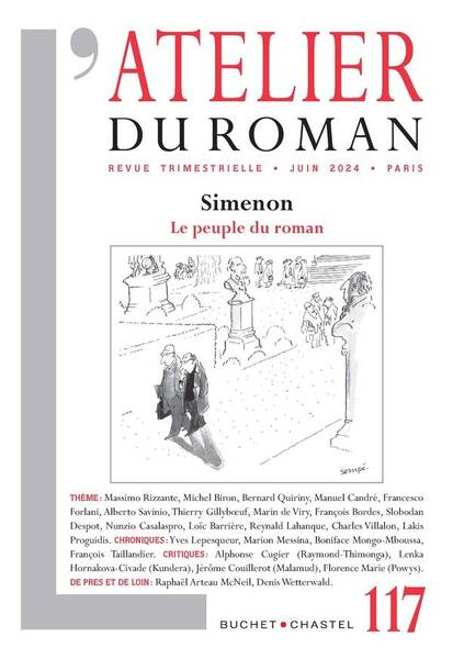L'Atelier du Roman N.117 ; Simenon