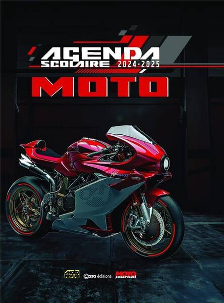 Agenda Scolaire Moto (Edition 2024/2025)