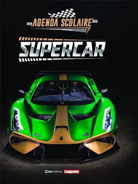 Agenda Scolaire Supercars (Edition 2024/2025)