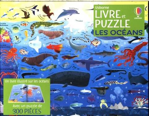Les océans : coffret livre et puzzle : dès 7 ans