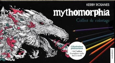 Mythomorphia . coffret de coloriage