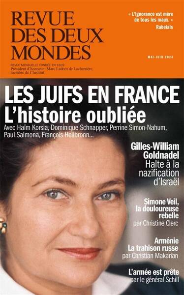 Revue des Deux Mondes Mai 2024 - Les Juifs Dans l'Histoire de France