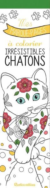 MARQUE-PAGES COLORIER CHATONS