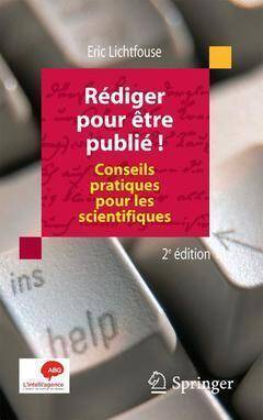 Rédiger pour être publié ! Conseils pratiques pour les scientifiques 2