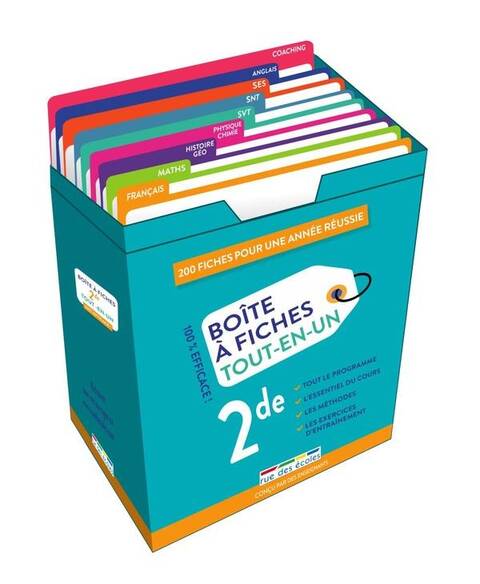 BOITES A FICHES - 2DE