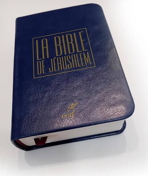 BIBLE DE JERUSALEM VOYAGE BLEUE
