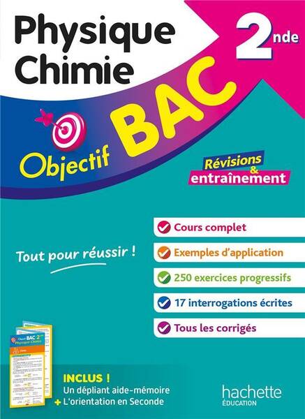 Objectif bac physique-chimie 2nde