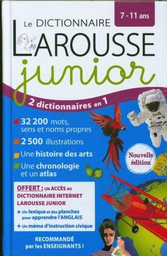 Le dictionnaire Larousse junior : 7-11 ans