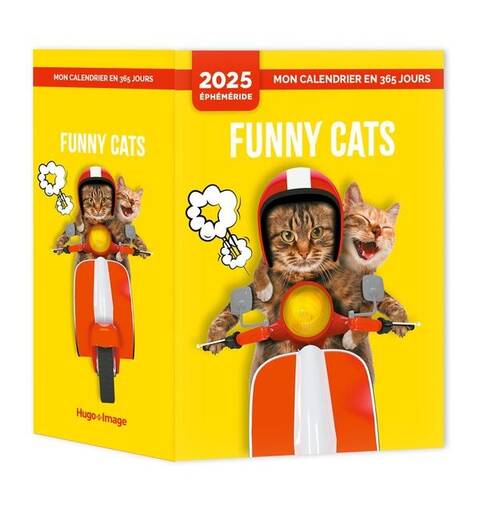 Mon calendrier 2025 - funny cats